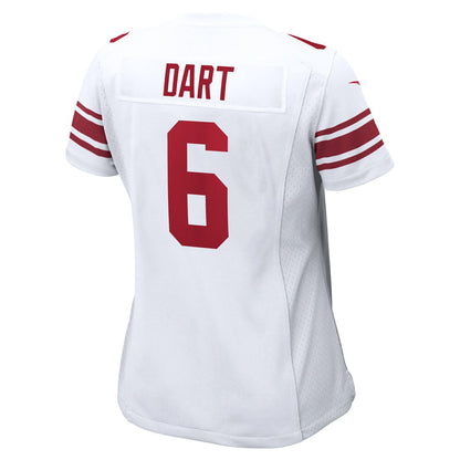 Jaxson Dart New York Giants Women's Game Jersey - White | Nike for sale