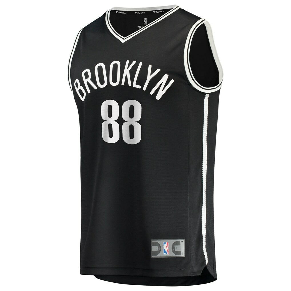 Nolan Traoré Brooklyn Nets Fast Break Replica Jersey - Black - Icon Edition | Fanatics for sale