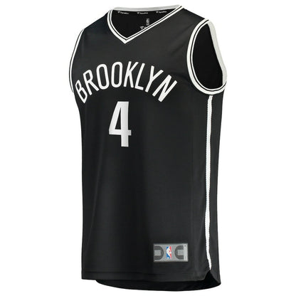Drake Powell Brooklyn Nets Youth Fast Break Replica Jersey - Black - Icon Edition | Fanatics cheap