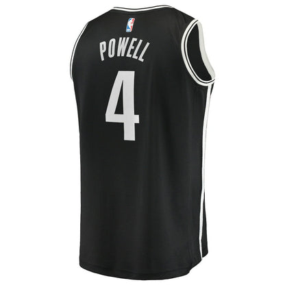 Drake Powell Brooklyn Nets Youth Fast Break Replica Jersey - Black - Icon Edition | Fanatics cheap