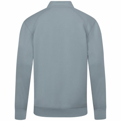 New York Yankees Levelwear Upright Insignia Tri-Blend Quarter-Zip Pullover - Gray