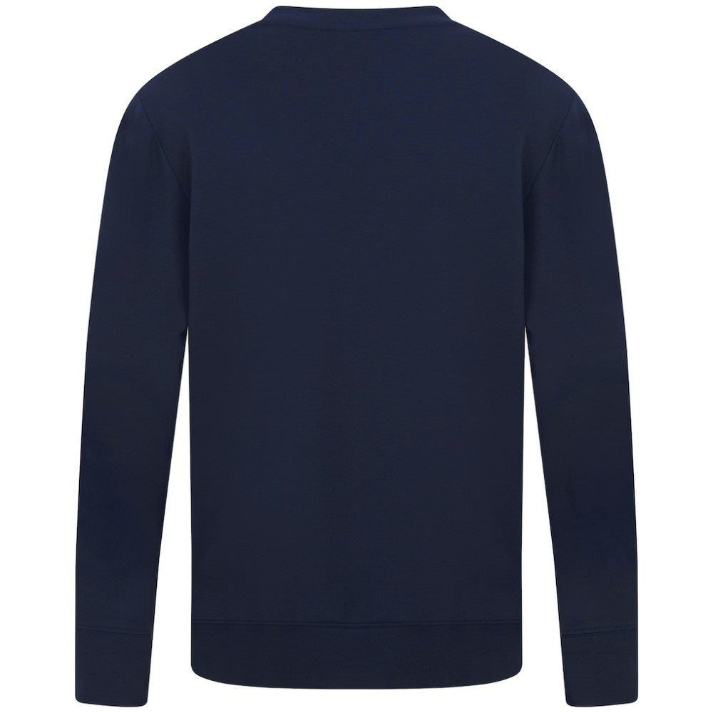Seattle Mariners Levelwear Mandate Carve Tri-Blend Sweatshirt - Navy