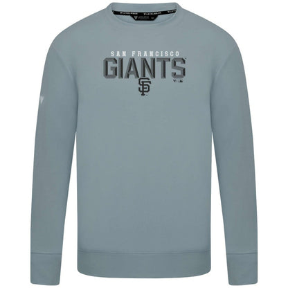 San Francisco Giants Levelwear Mandate Carve Tri-Blend Sweatshirt - Gray