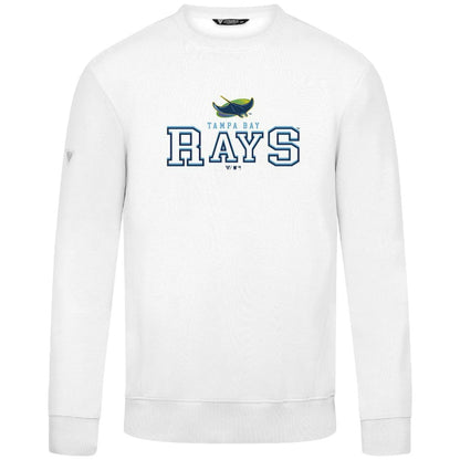Tampa Bay Rays Levelwear Zane Journey Sweatshirt - White