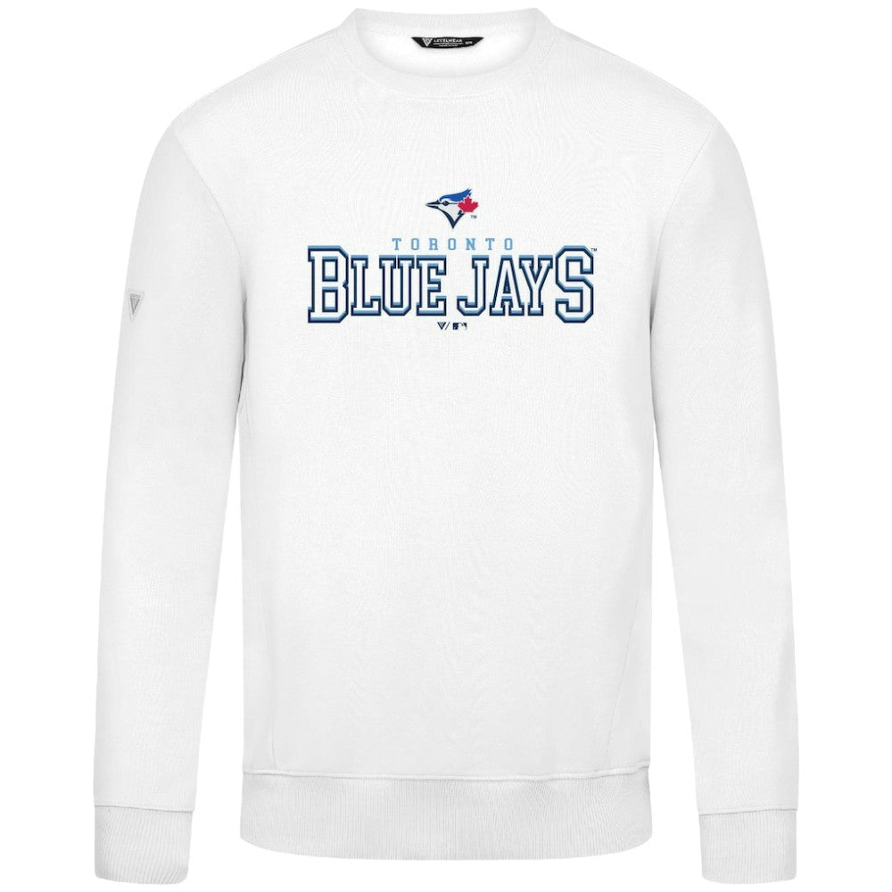 Toronto Blue Jays Levelwear Zane Journey Sweatshirt - White