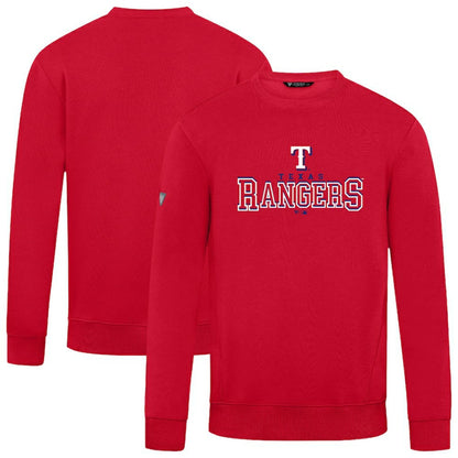Texas Rangers Levelwear Zane Journey Sweatshirt - Red