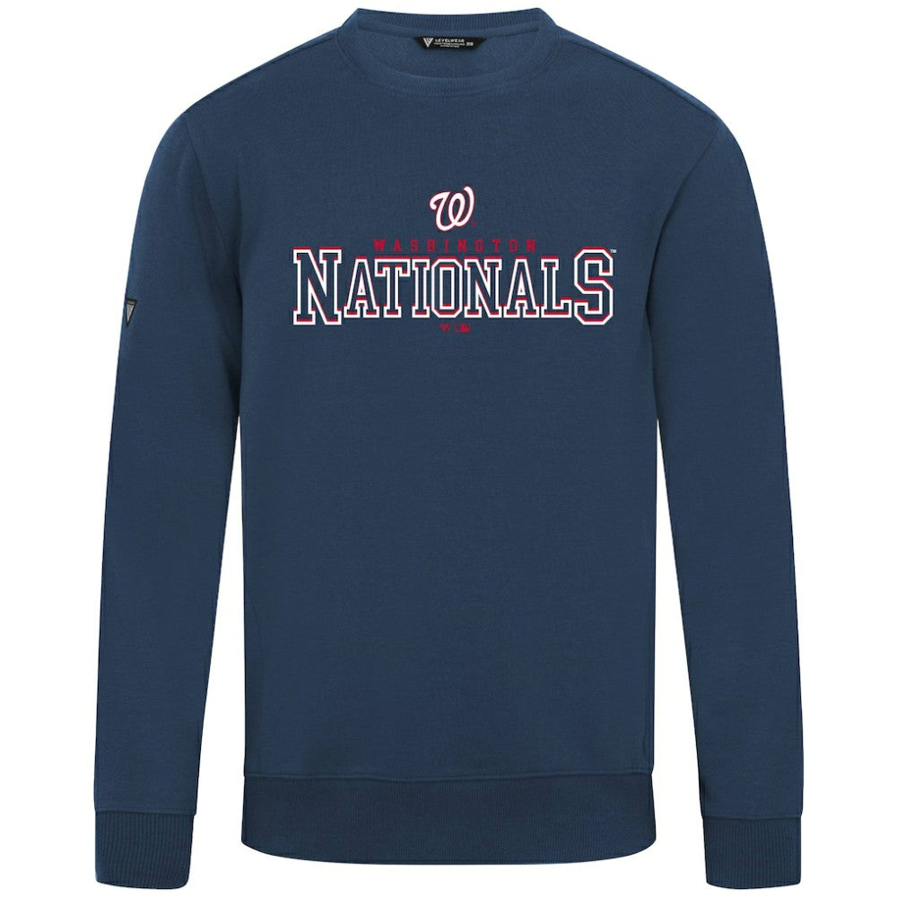 Washington Nationals Levelwear Zane Journey Sweatshirt - Navy