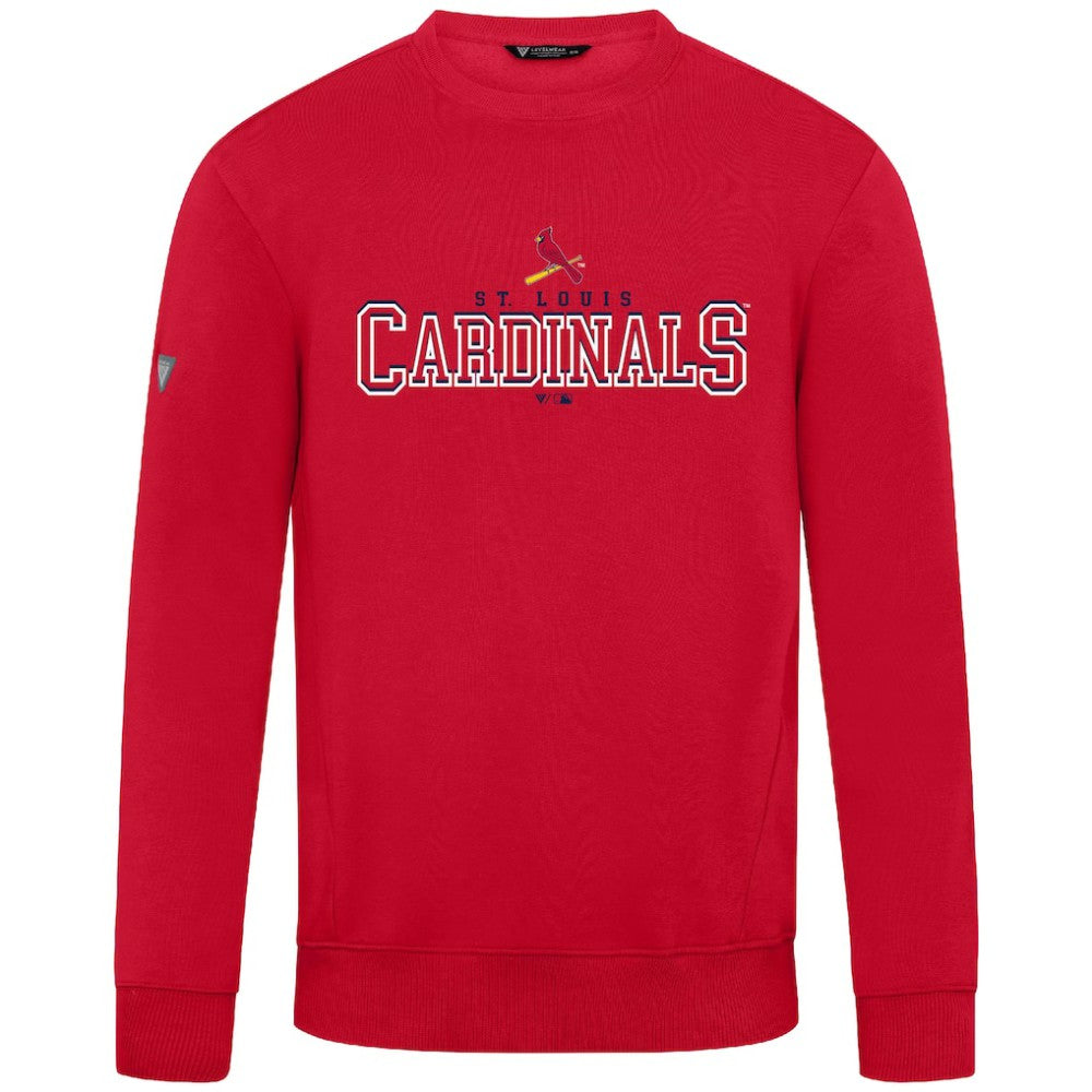 St. Louis Cardinals Levelwear Zane Journey Sweatshirt - Red