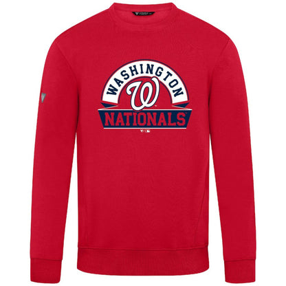 Washington Nationals Levelwear Zane Banner Arch Sweatshirt - Red