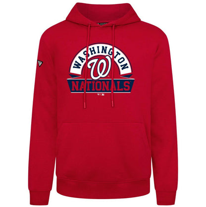 Washington Nationals Levelwear Podium Banner Arch Hoodie - Red