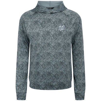 Washington Nationals Levelwear Albatross Raglan Hoodie - Gray