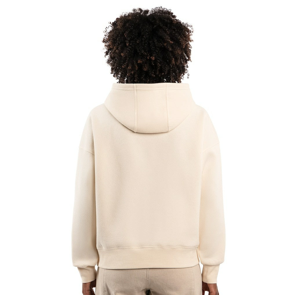 Buffalo Bills Starter Women's Rhinestone Relaxed Hoodie - Cream on sale