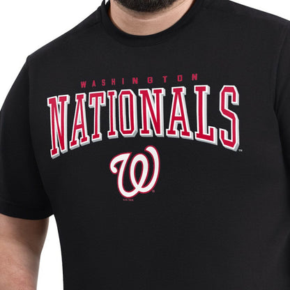 Washington Nationals G-III Sports by Carl Banks Adaptive Classic Team Spirit T-Shirt - Navy