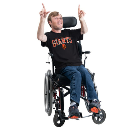 San Francisco Giants G-III Sports by Carl Banks Adaptive Classic Team Spirit T-Shirt - Black