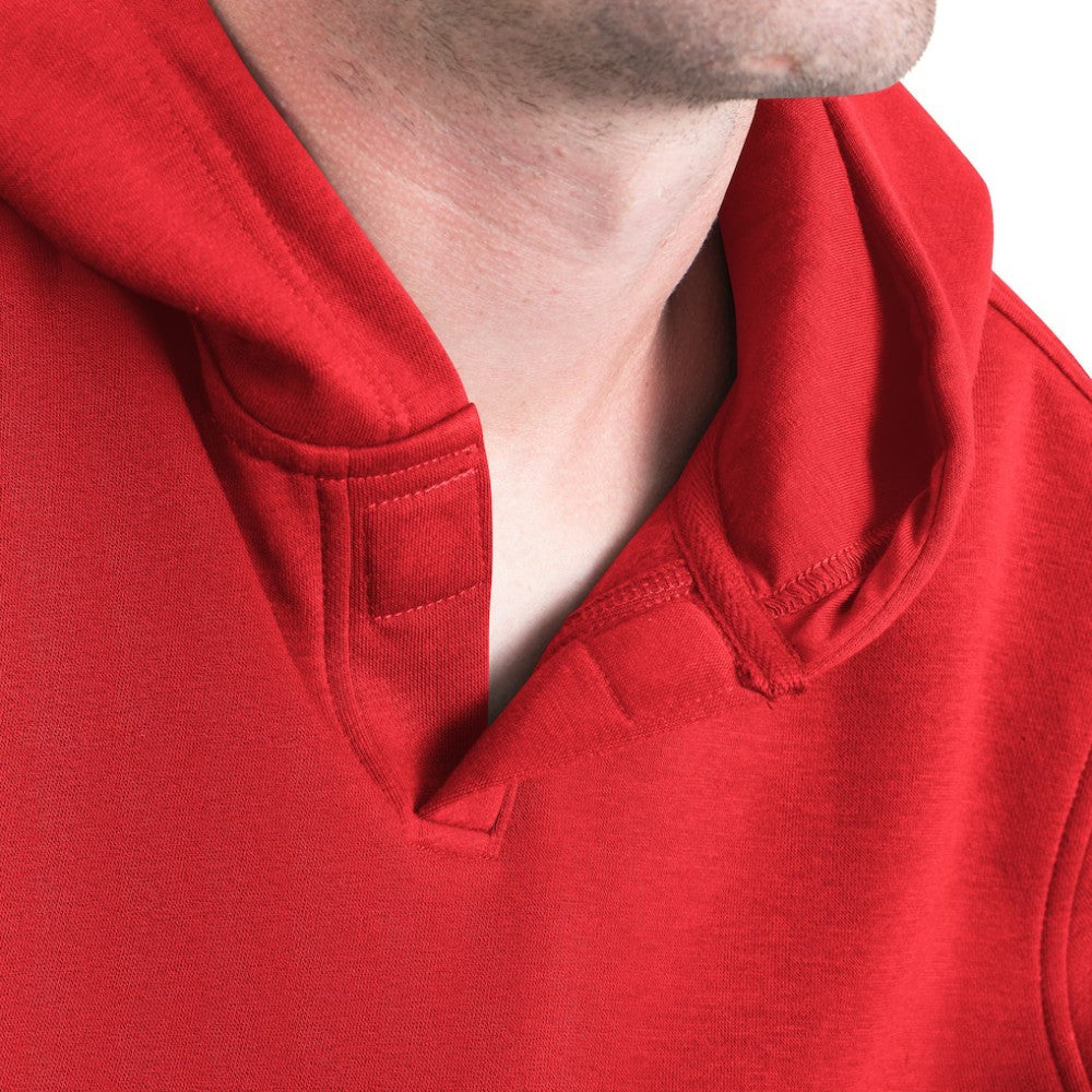 Washington Nationals G-III Sports by Carl Banks Adaptive Lockup Fleece Hoodie - Red