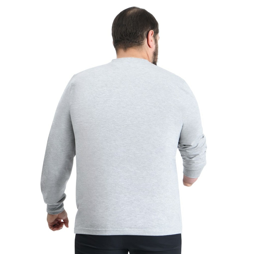 Los Angeles Dodgers G-III Sports by Carl Banks Adaptive Long Sleeve T-Shirt - Gray