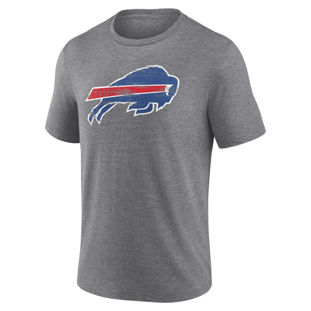 Buffalo Bills Heritage Custom Name & Number Tri-Blend T-Shirt - Gray cheap
