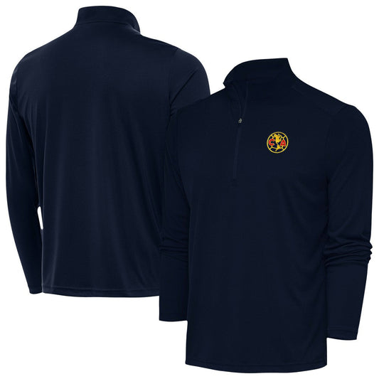 Club America Antigua Statement Quarter-Zip Pullover - Navy outlet
