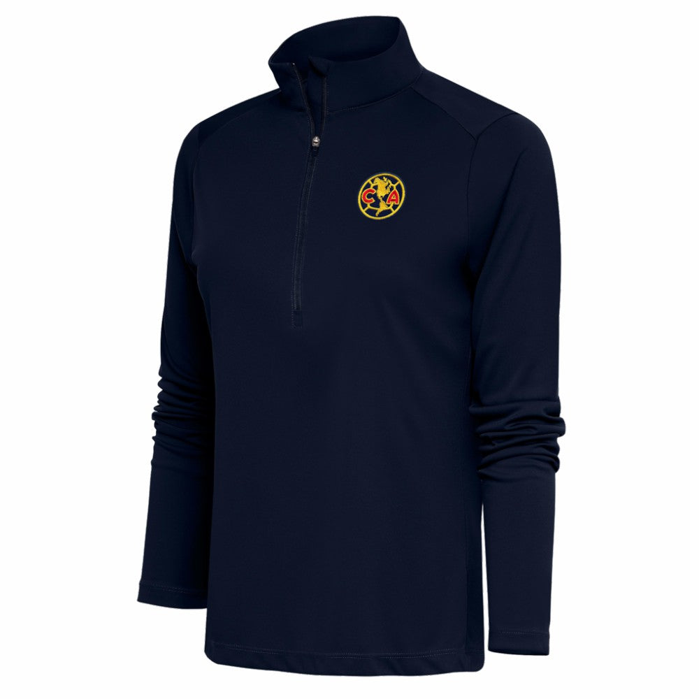 Club America Antigua Women's Statement Half-Zip Pullover - Navy sale