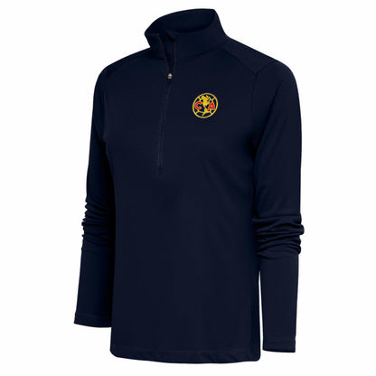 Club America Antigua Women's Statement Half-Zip Pullover - Navy sale