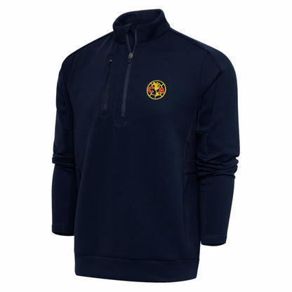 Club America Antigua Genesis Quarter-Zip Pullover - Navy discount