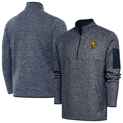 Club America Antigua Elevate Quarter-Zip Pullover - Heather Navy shop