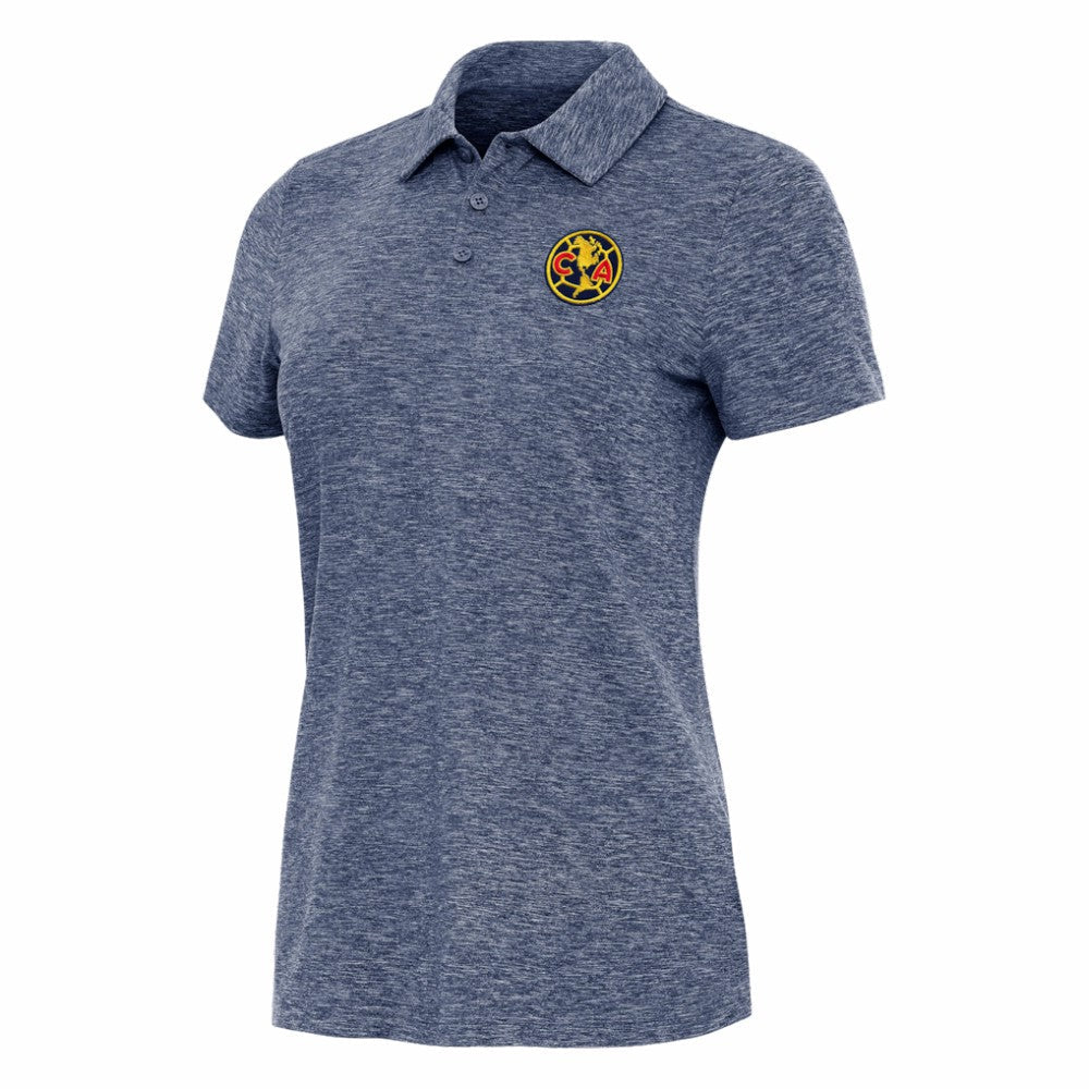 Club America Antigua Women's Triple Shot Polo - Heather Navy for sale