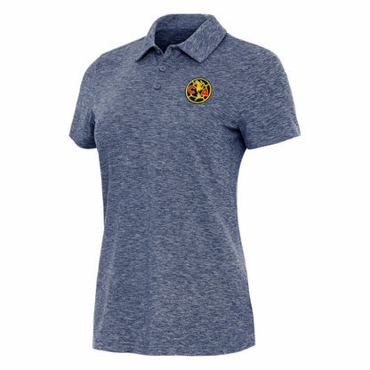 Club America Antigua Women's Triple Shot Polo - Heather Navy for sale