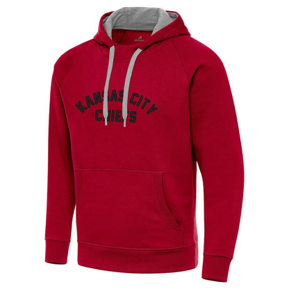 Kansas City Chiefs Antigua Victory Hoodie - Red online
