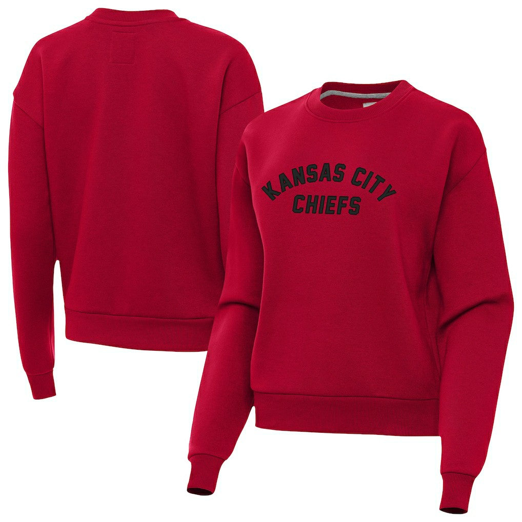 Kansas City Chiefs Antigua Women's Victory Sweatshirt - Red discount