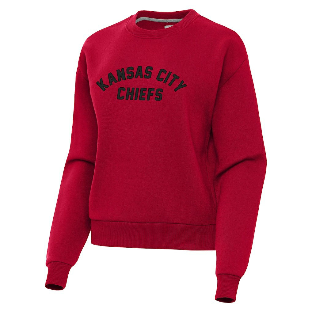 Kansas City Chiefs Antigua Women's Victory Sweatshirt - Red discount