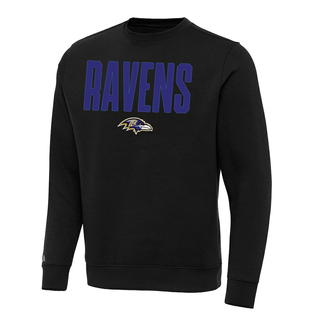Baltimore Ravens Antigua Victory Sweatshirt - Black cheap