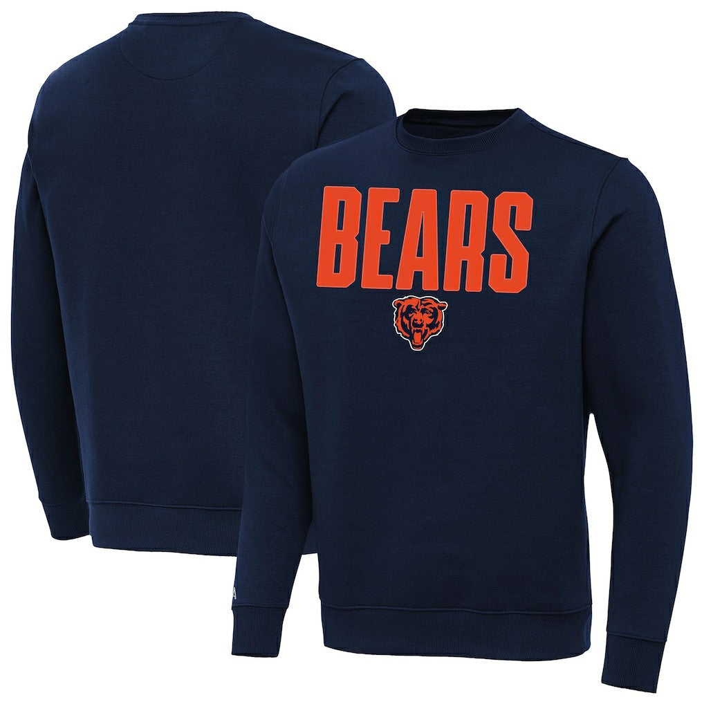 Chicago Bears Antigua Victory Sweatshirt - Navy sale