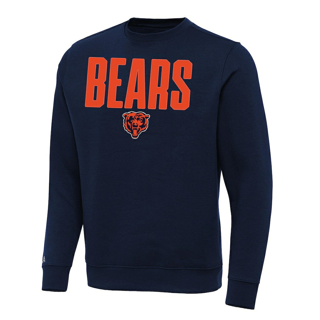 Chicago Bears Antigua Victory Sweatshirt - Navy sale