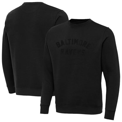 Baltimore Ravens Antigua Victory Sweatshirt - Black on sale