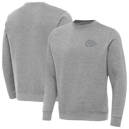 Kansas City Chiefs Antigua Victory Sweatshirt - Heather Gray outlet
