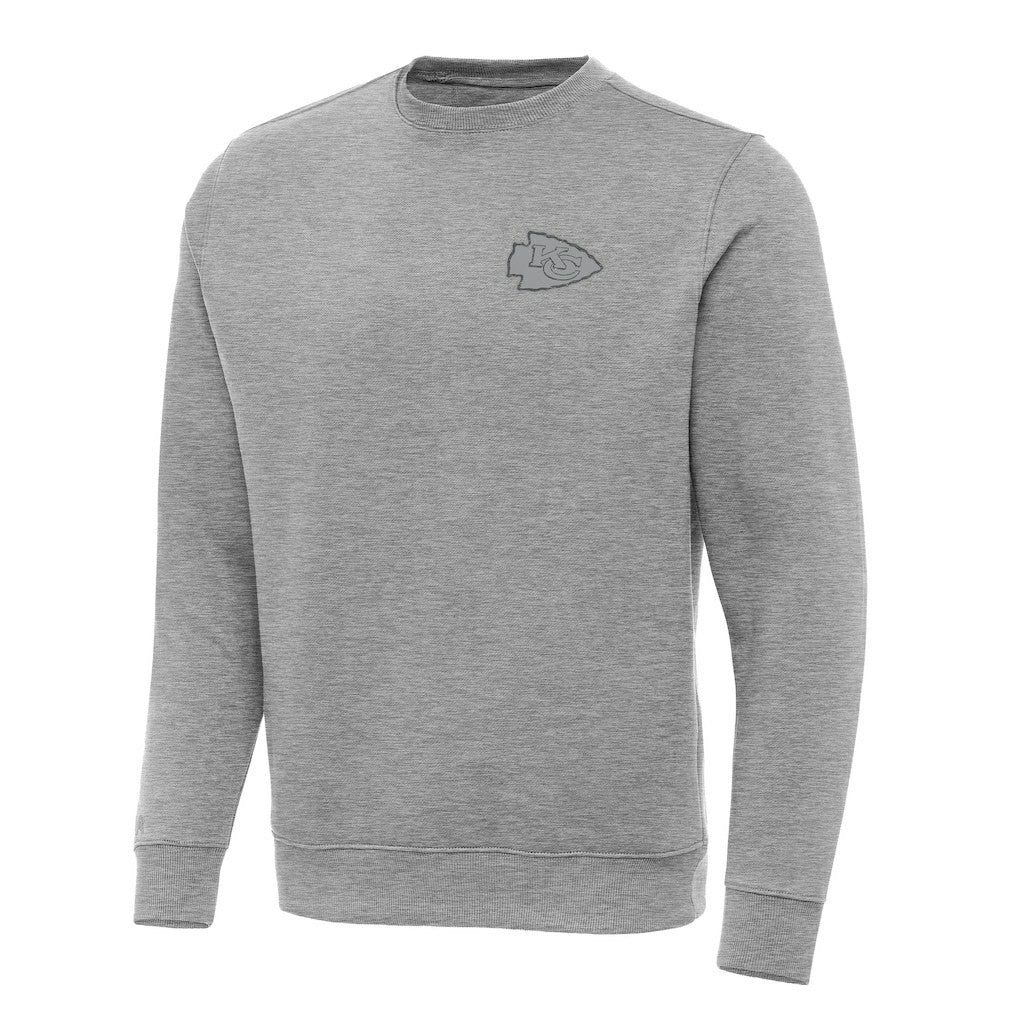 Kansas City Chiefs Antigua Victory Sweatshirt - Heather Gray outlet