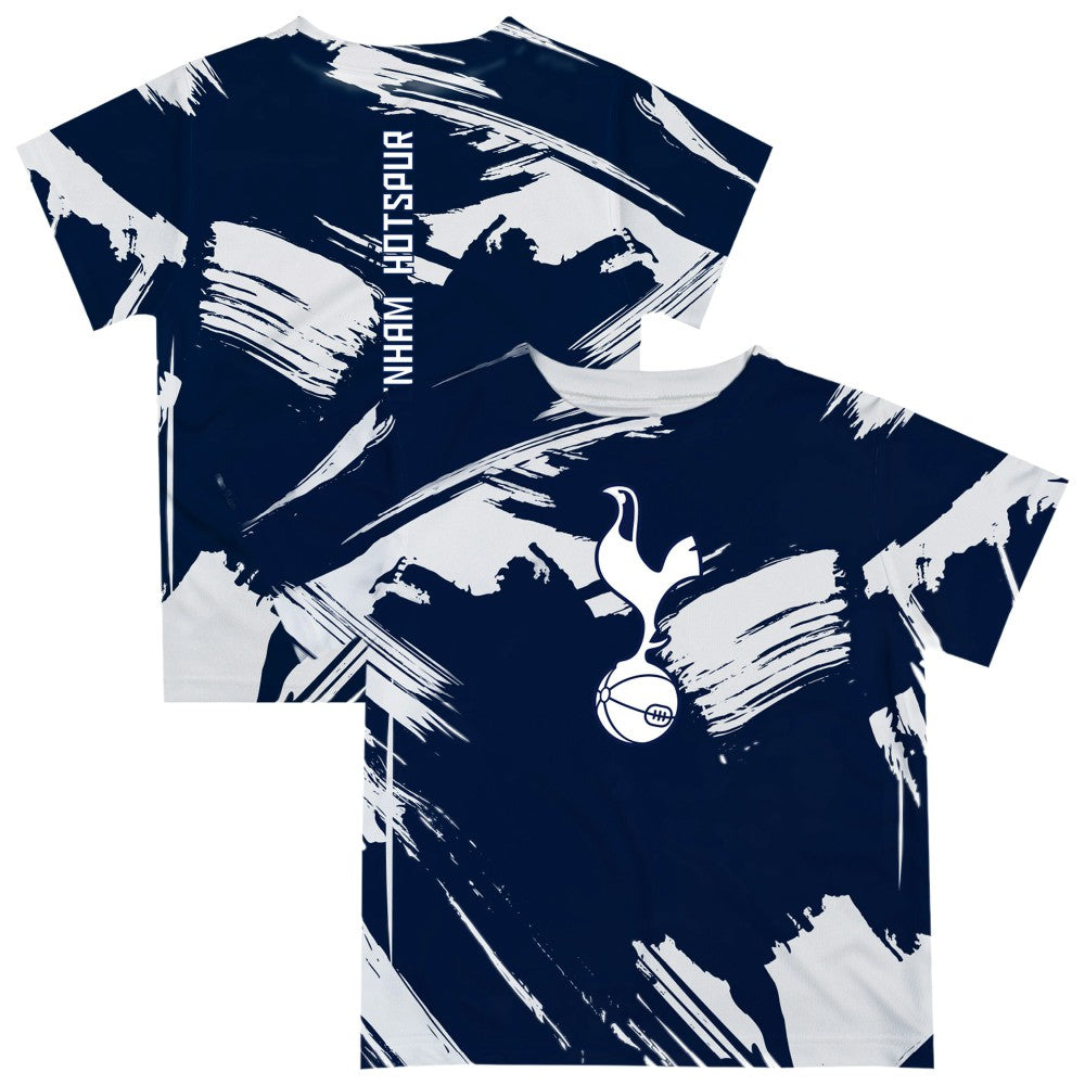 Tottenham Hotspur Vive La Fete Youth Paint Brush T-Shirt - Navy sale