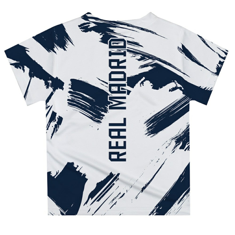 Real Madrid Vive La Fete Youth Paint Brush T-Shirt - White shop