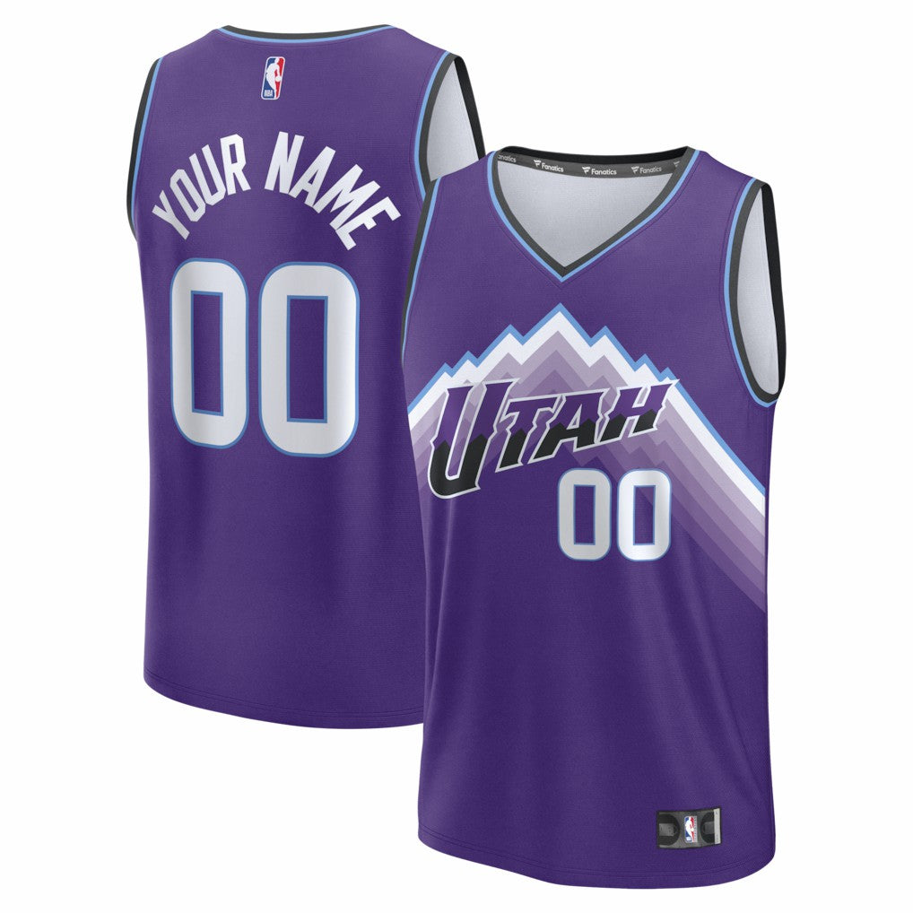 Utah Jazz Fast Break Replica Custom Jersey - Purple - Icon Edition | Fanatics sale
