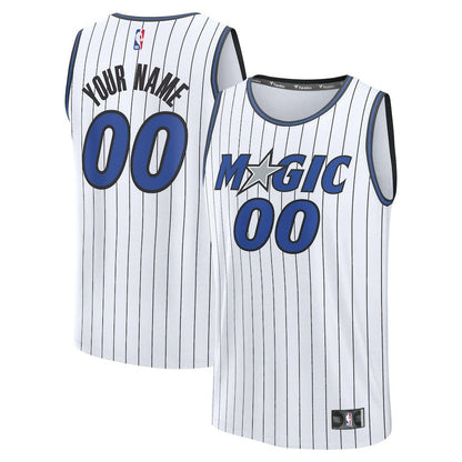 Orlando Magic Fast Break Replica Custom Jersey - Association Edition - White | Fanatics on sale