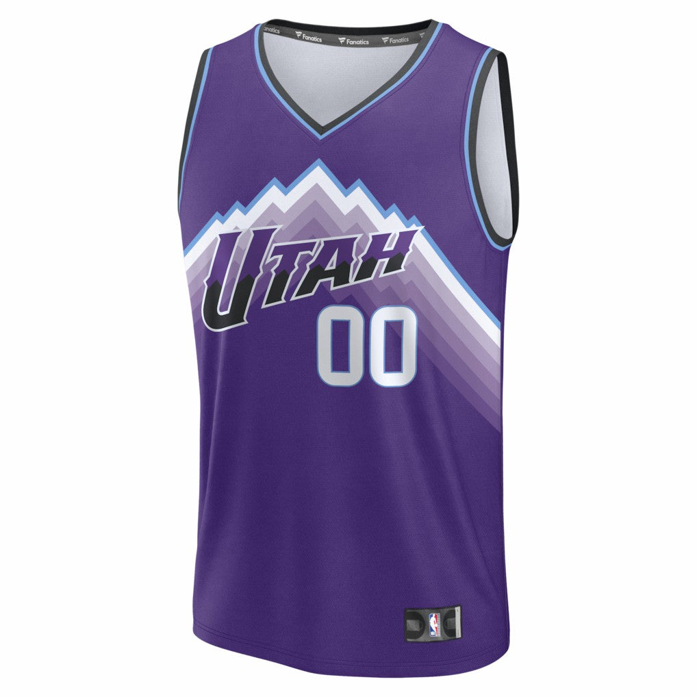 Utah Jazz Youth Fast Break Replica Custom Jersey - Icon Edition | Fanatics shop