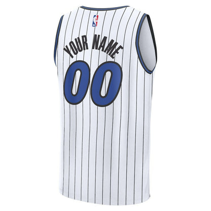 Orlando Magic Youth Fast Break Replica Custom Jersey - Association Edition - White | Fanatics cheap