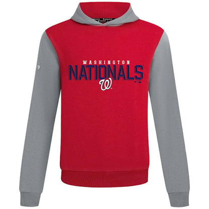 Washington Nationals Levelwear Throwback Carve Ultimate Hoodie - Red
