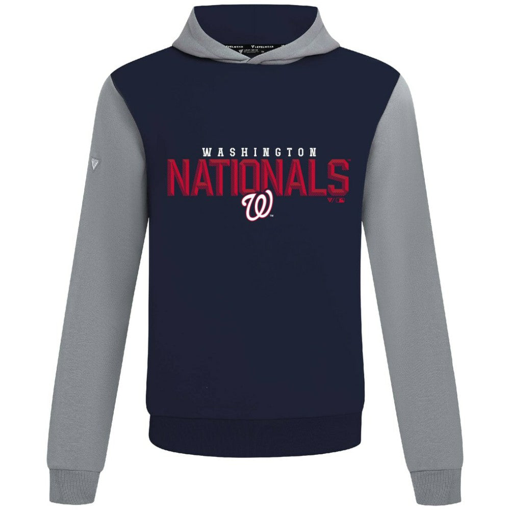 Washington Nationals Levelwear Throwback Carve Ultimate Hoodie - Navy