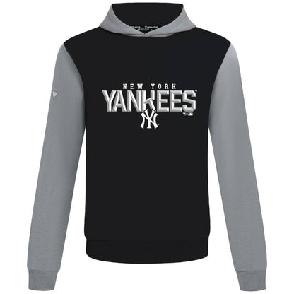 New York Yankees Levelwear Throwback Carve Ultimate Hoodie - Black