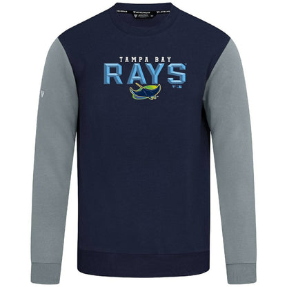 Tampa Bay Rays Levelwear Throwback Ultimate Carve Sweatshirt - Navy