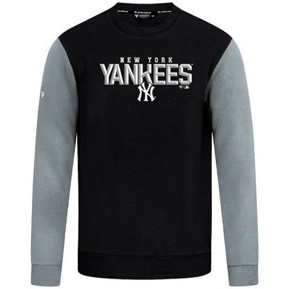 New York Yankees Levelwear Throwback Ultimate Carve Sweatshirt - Black