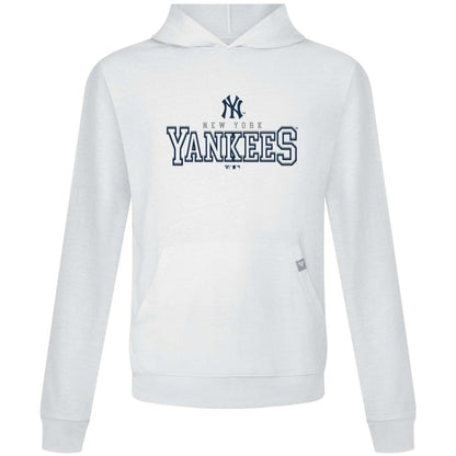 New York Yankees Levelwear Relay Journey Pullover Hoodie - White