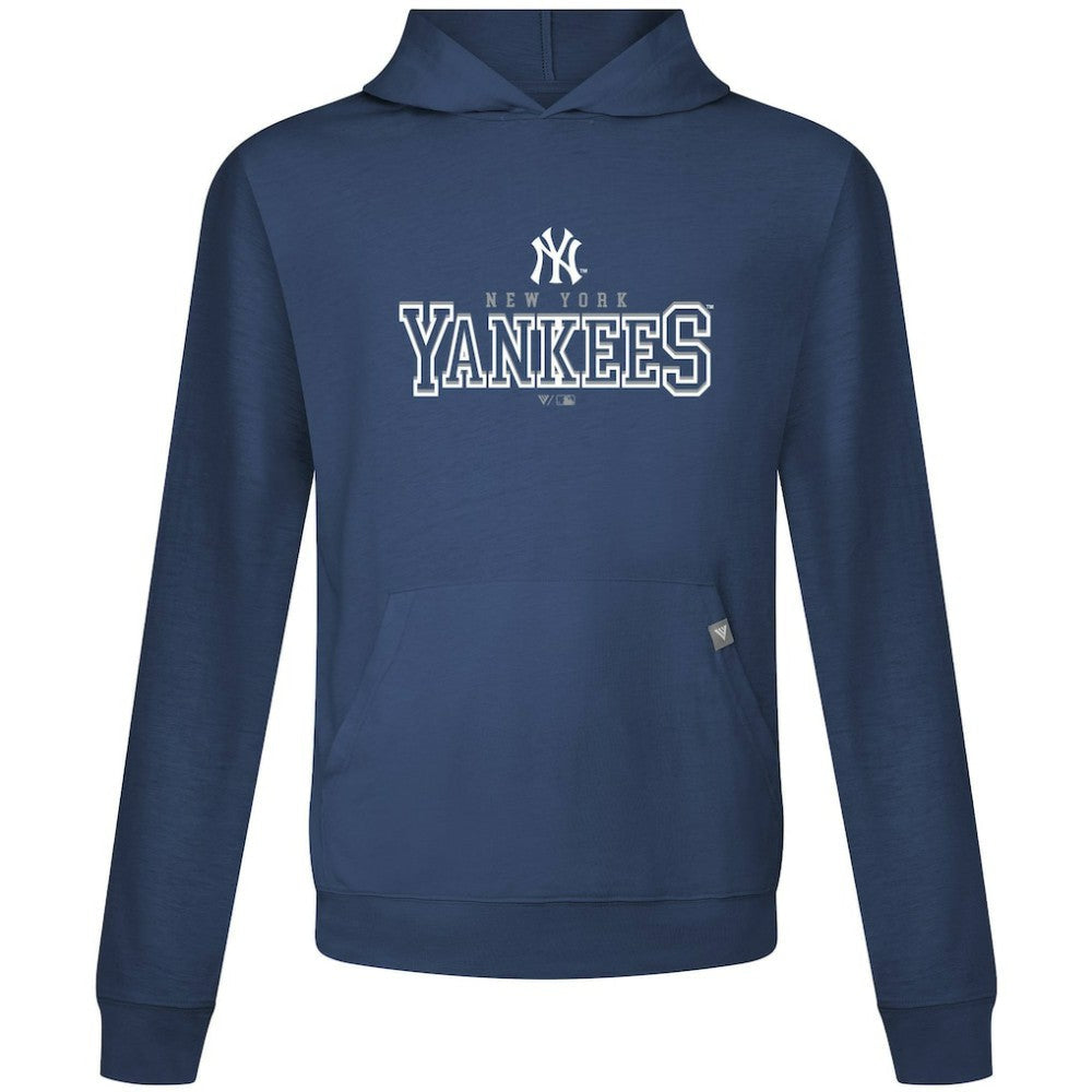 New York Yankees Levelwear Relay Journey Pullover Hoodie - Navy